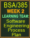 BSA/385 Software Engineering Process Plan